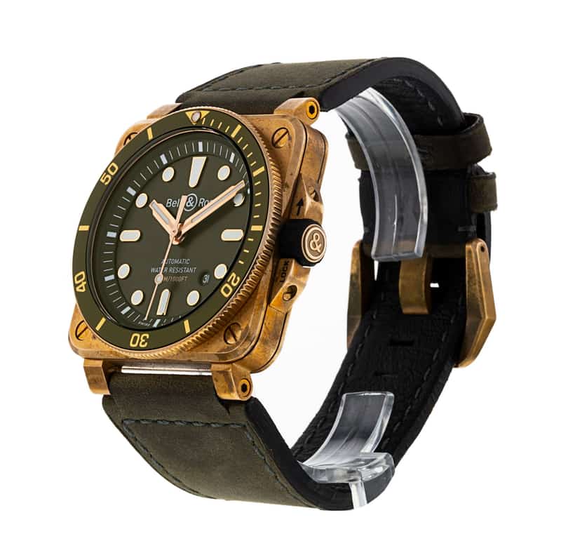 Bell and Ross BR03-92 BR0392-D-G-BR/SCA
